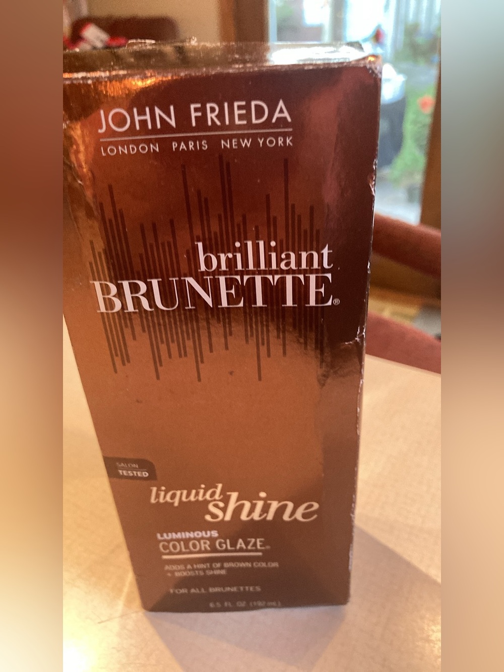 John Frieda Brilliant Brunette Liquid Shine Color Glaze - Brown